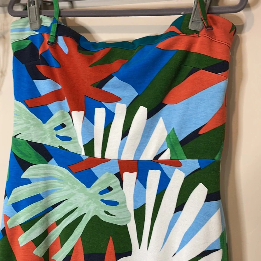 💓Size 12 VIBRANT TROPICAL PRINT SUNDRESS - Picture 2 of 11